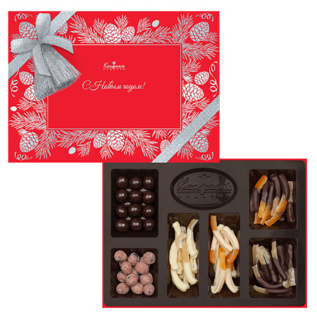 Набор цукатов и драже в шоколаде