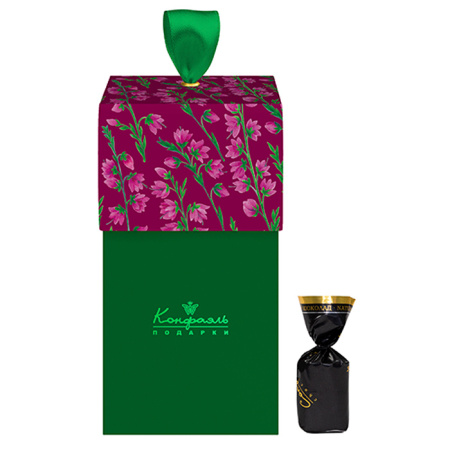 Набор конфет мягкий грильяж в горьком шоколаде