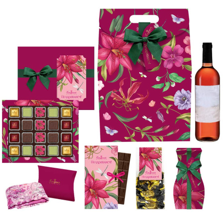 Сумочка большая: шоколад, мармелад, конфеты "ассорти"