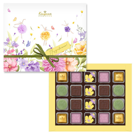 Шоколадные конфеты ассорти, суфле, мармелад набор 200г Шоколадные конфеты ассорти, суфле, мармелад набор 200г