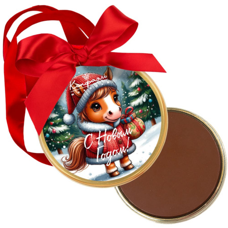"Символ года 2026" медаль молочный шоколад 70г
