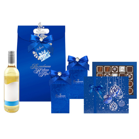 Сумочка большая подарочная: шоколад молочный, конфеты, ассорти 865г