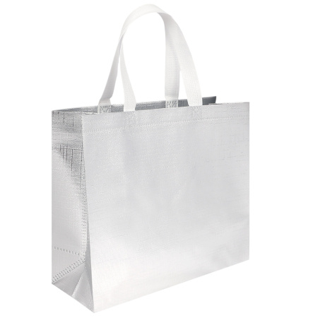 Сумка серебряная 32*12*28 см