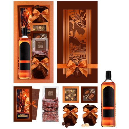 Конфеты на День металлурга: шоколад молочный, драже, мармелад-суфле