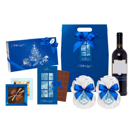 Сумочка подарочная с шоколадом: шоколад, драже, конфеты 645г