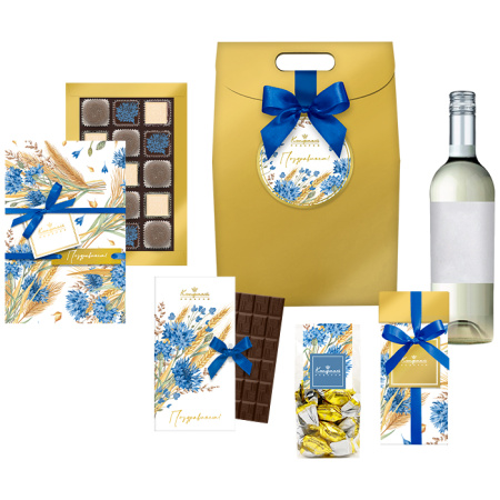 Набор конфет: ассорти, шоколад, мармелад, мягкий грильяж