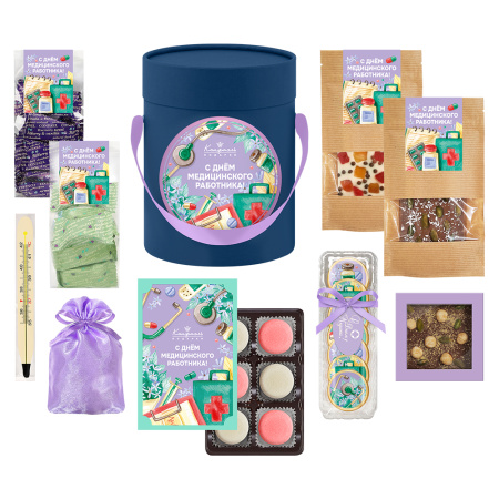 Набор конфет: мармелад суфле, шоколад, драже