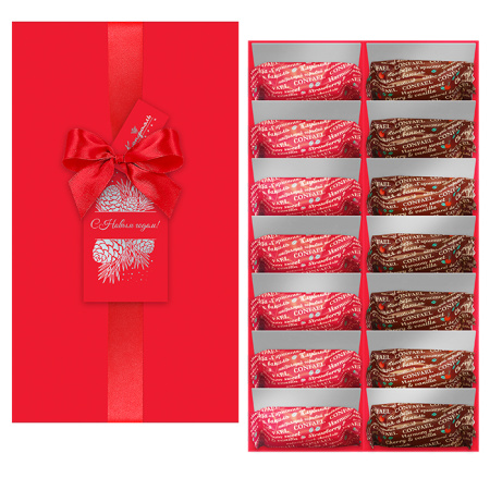 Набор мармелада-суфле (вишня-ваниль, клубника-ваниль)