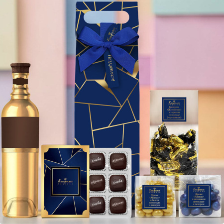 Набор: сухофрукты, мармелад, драже