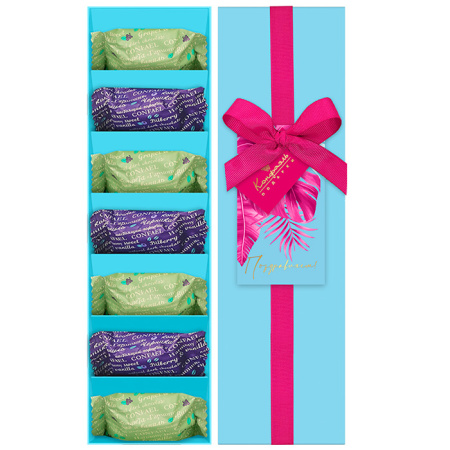 Мармелад суфле черника ваниль, виноград ваниль набор 105г