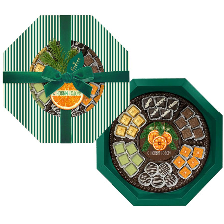 Набор конфет ассорти, мягкий грильяж, мармелад 375г