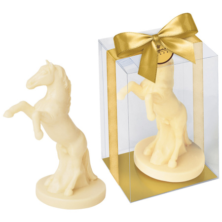 Шоколад белый "Конь на дыбах" малый 180г