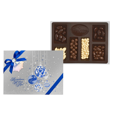 Ореховая фантазия: подарочный набор драже 415г