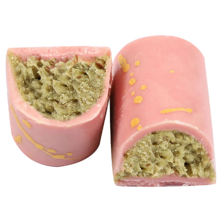 Дубайский клубничный шоколад с фисташковой начинкой 10г Дубайский клубничный шоколад с фисташковой начинкой 10г