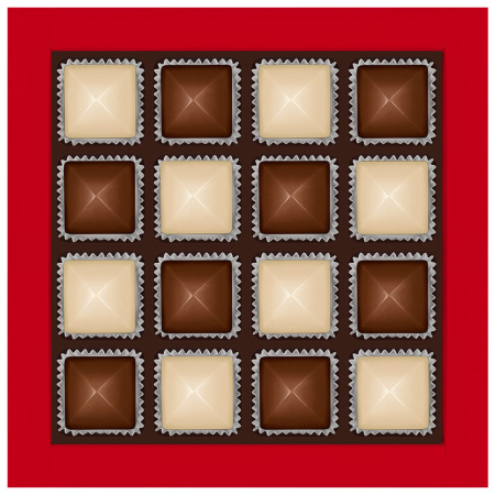 Набор конфет ассорти - "День нефтяника" 170г