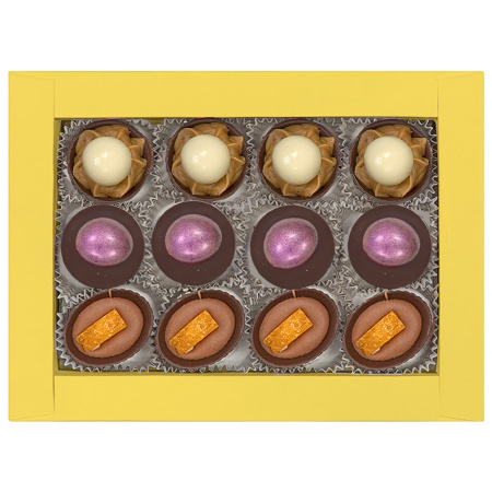 Конфеты ручной работы (набор желтый) 140г