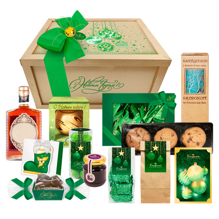 Подарочный набор посылка: шоколад, драже, мармелад, конфеты, чай, варенье 1105г