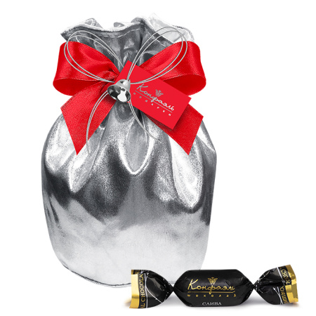 Мешок с конфетами сухофрукты в шоколаде