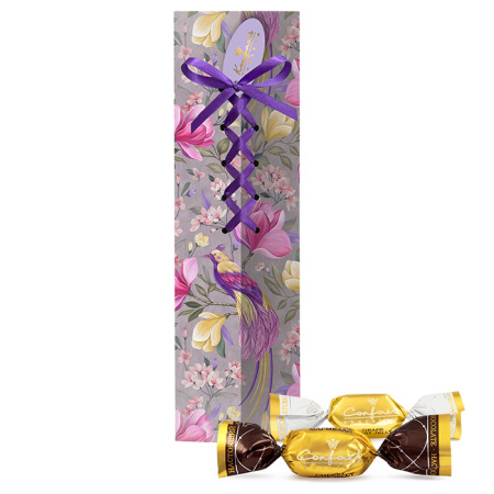 Виноградный и вишневый мармелад в горьком шоколаде набор 200г